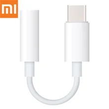 Xiaomi 3,5 мм разъем для наушников адаптер тип-c аудио кабель конвертер USB 3,1 Для Xiaomi 6/7/Mix 2 S/6X вызов/дистанционное управление
