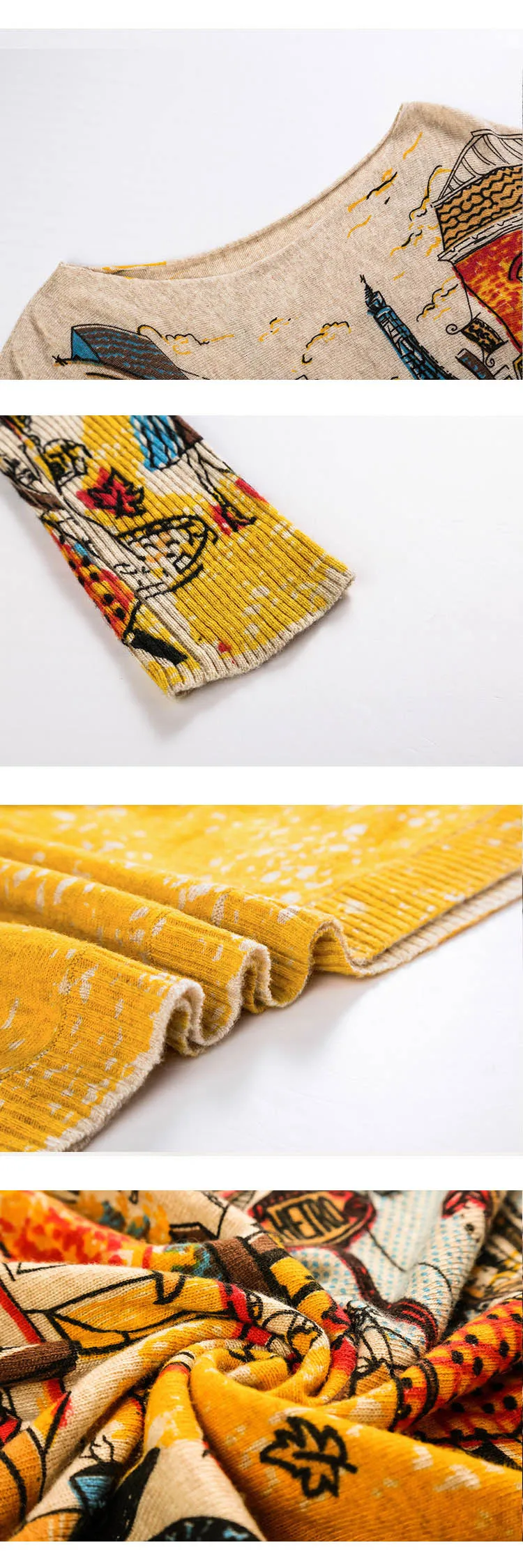 Autumn and winter models long-sleeved bat sleeves ladies single-piece pullover autumn and winter models women's sweaters (7)