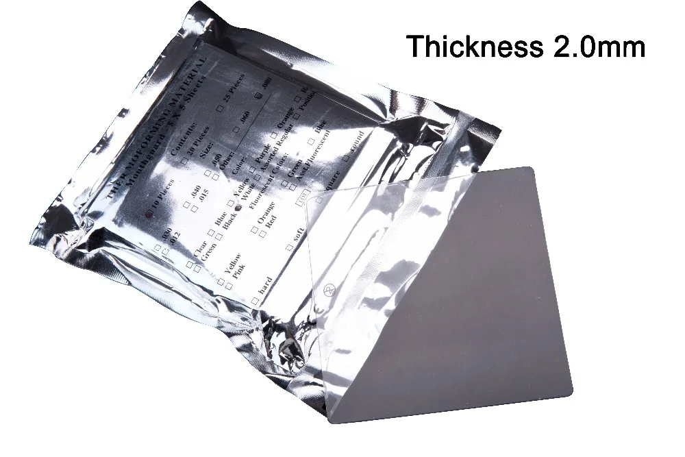 

Delian Thermoforming Hard Blank Square Thickness 2.0mm