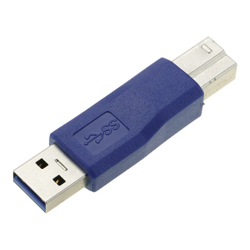 USB 3 0 тип A папа к Тип B разъем адаптер конвертер для принтера|Переходники и