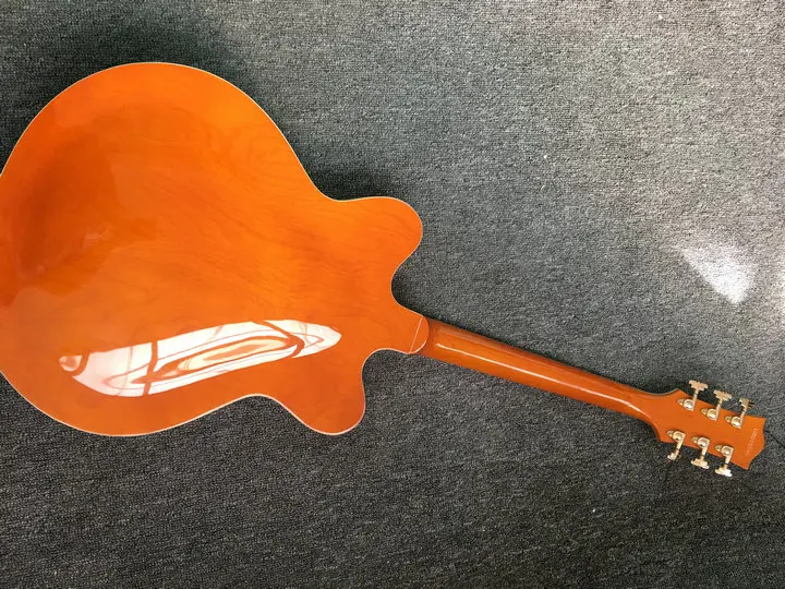 Custom Shop Gret G6122-1962 Chet Atkins Country Gentleman Guitar China Factory Electric Guitar Color orange Custom Shop Gret G6122-1962 Chet Atkins Country Gentleman Guitar China Factory Electric Guitar Color orange