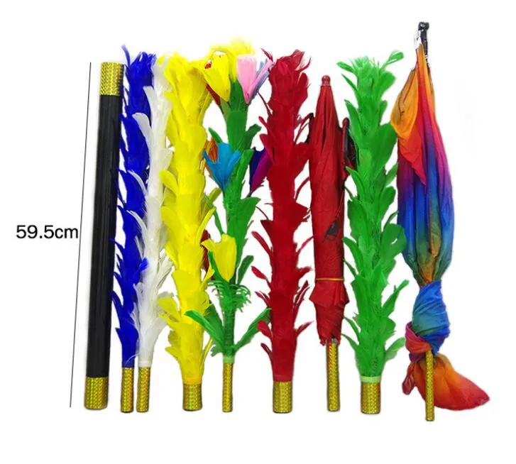 Палочки с перьями вариации-Волшебные трюки/реквизит, сцена, иллюзии, ментализм, крупным планом, комедия, Классические игрушки Magia