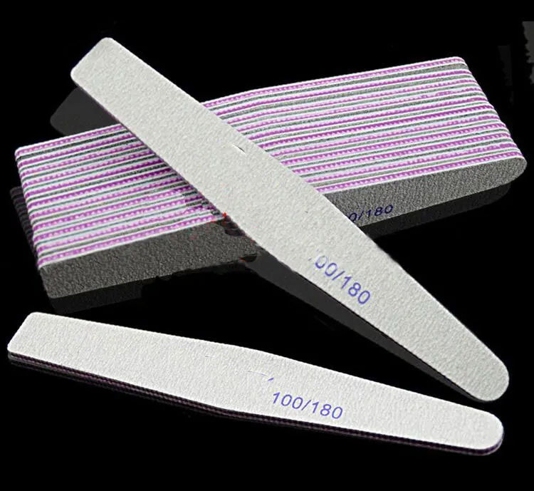 25pcs Diamond shape Nail Art Sanding Files 100/180 ,Buffer Block