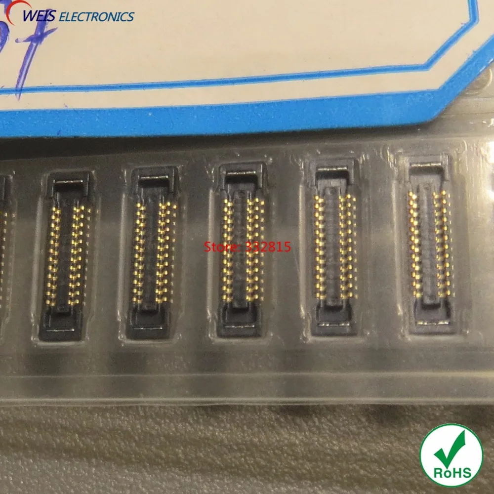

20PCS 24-5806-024-112-829+ SMD 24PIN FEMALE CONNECTOR 0.4MM pitch original FREE SHIPPING
