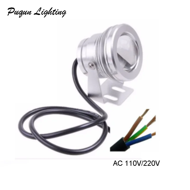 

220V 110V Warm White White Blue Red led garden lights 10W outdoor spotlight flood light lampara for lawn jardin waterproof