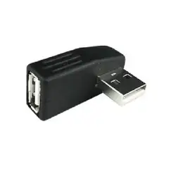 2 шт./лот под прямым углом 90 градусов USB 2.0 мужчин и женщин конвертер адаптер для ноутбука правая сторона USB перенаправление