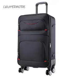 Chupermore для мужчин Оксфорд Скалка багажа Спиннер 28 дюймов высокой емкости бренд чемодан колёса 20 дюймов для женщин кабина пароль тележка