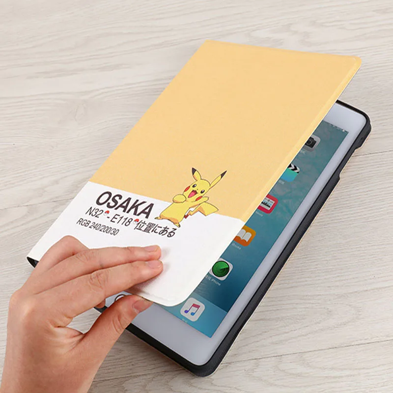 

Funny Cartoon tablet Case For ipad Mini 1 2 3 illustration Cute Cat Cover Smart Folio Auto Wake Stand Case For ipad Mini 4 5