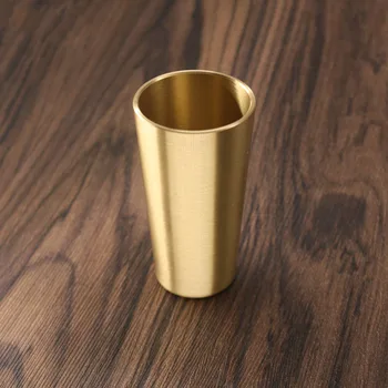 

20pcs/lot Brass Cabinet Leg Covers Chair Cups Furniture Leg Tube Protector Table End Finish Cup