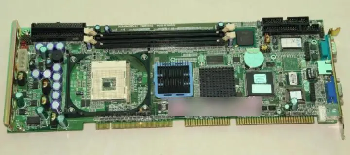 

PCA-6184VE A1 Very nice Original IPC Board PCA-6184 Full-size CPU Card ISA Industrial Mainboard PICMG1.0 1LAN with CPU Memory