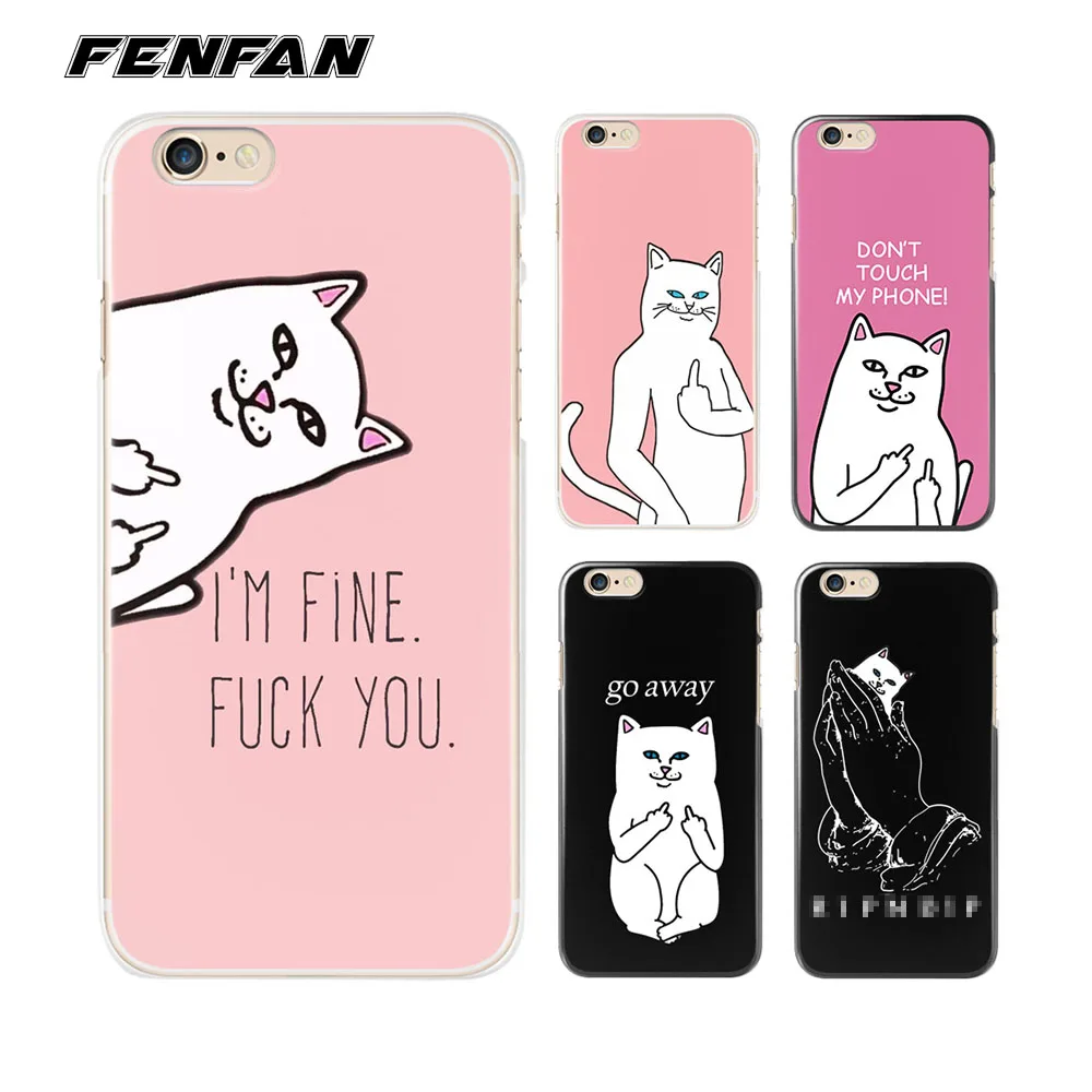 

For coque iPhone 8 case 5 5S SE 6 6S 7 8 Plus for iPhone XR case Pocket Cat soft silicone TPU cover for iPhone XS Max case