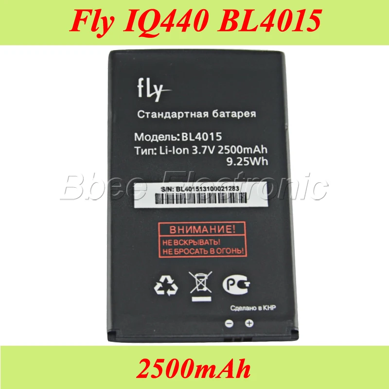 Аккумулятор BL4015 на 2500 мАч для FLY IQ440 AKKU батарея | Мобильные телефоны и аксессуары