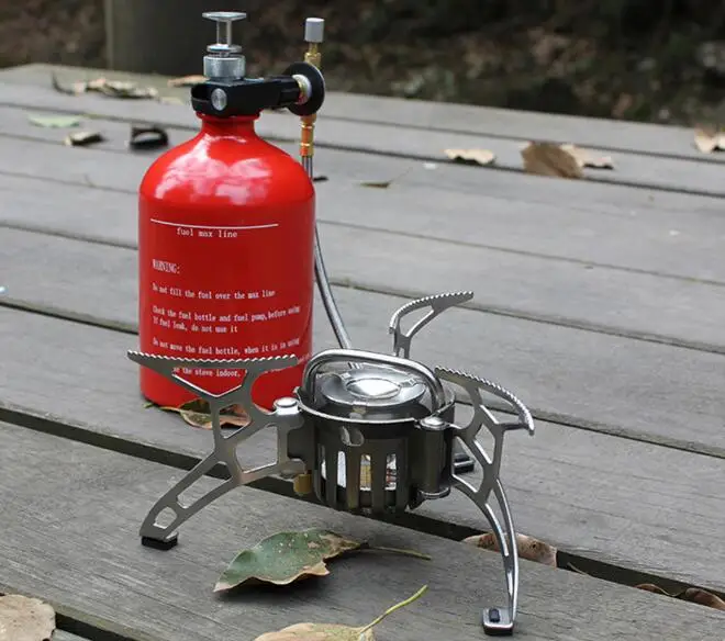 Открытый Портативный масла и газа мульти топлива ветрозащитная плита Кемпинг Пикник Кухонная Плита