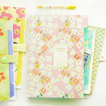 

1pc Brand New Waterproof Book A4 Paper File Folder Bag Accordion Style Design Document Rectangle Office Home School Color Random