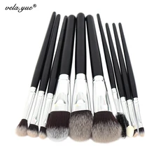 10pcs Professional Makeup Brushes Set High Quality Makeup Tools Kit Premium Full Function