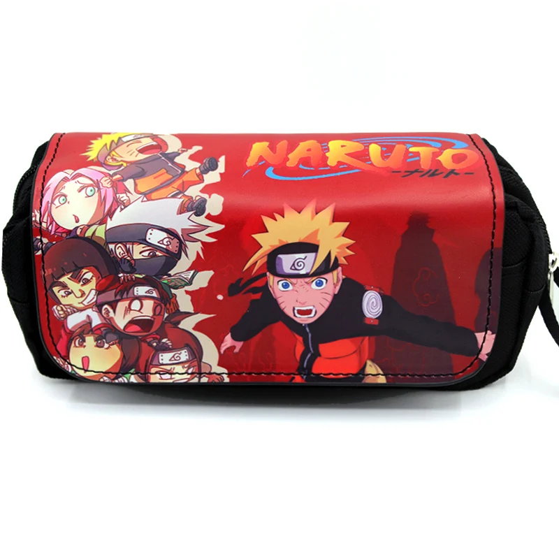 Чехол карандаш NARUTO сумка для косплея аниме школьный чехол макияжа
