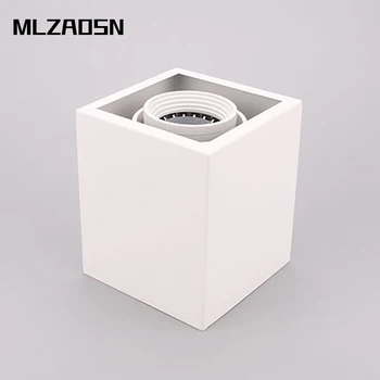 

MLZAOSN Downlights 5W 8W 10W Black White Metal LED 110V-240V Bulbs For The Living Room Aisle Bedroom Surface Ceiling Down