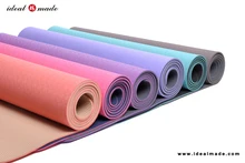 Hot sale TPE 6 mm Non-Slip Yoga Mat Exercise Fitness prayer Mat Eco-friendly TPE Yoga Mat 183*65*0.6 cm for Body Building
