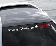 

Customized Car Styling Stickers Lettering Decals for Subaru Racing Development STI Car Front Back Windshield Decoration