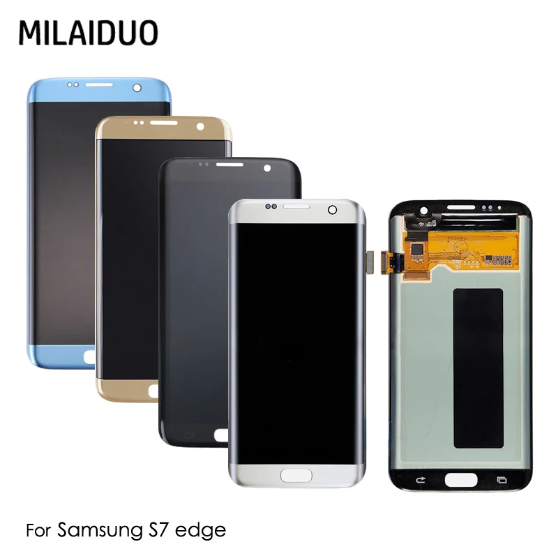 Original Super AMOLED OLED For font b SAMSUNG b font font b GALAXY b font S7