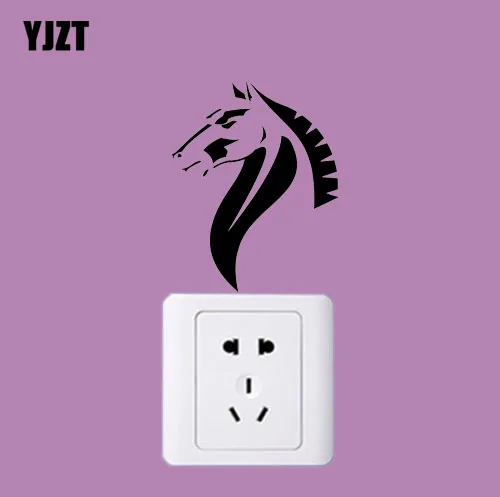 Cute Handsome Horse Kitchen Nice Wall Artisitic Animal Vinyl Cartoon Decal Decor Switch Sticker 8SS-0466 | Дом и сад
