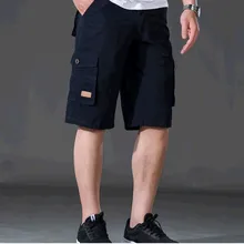 Новинка, Jeep, новые мужские летние однотонные шорты для отдыха, мужские повседневные шорты, большие размеры 30-38