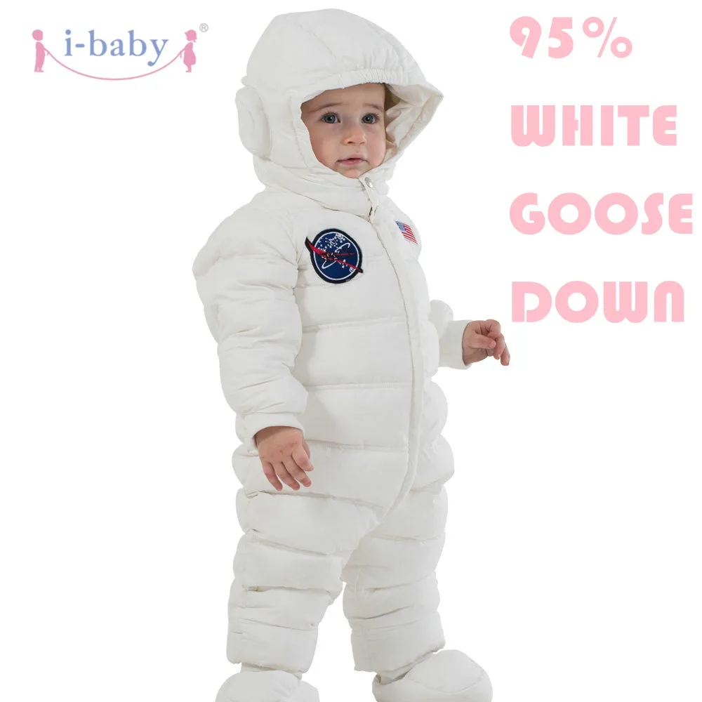 

i-baby Down Coat Outlast Kids Outwear Hooded Baby Cozy Puffer Jacket with double Layers Filling for Winter