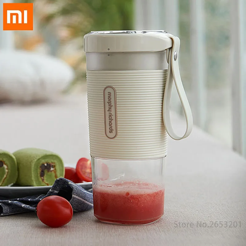 

Original Xiaomi Mijia Juice Cup Portable DIY Juicer Features Fruit Juicer Mini Rechargeable Vegetable Orange Juice Juicer New