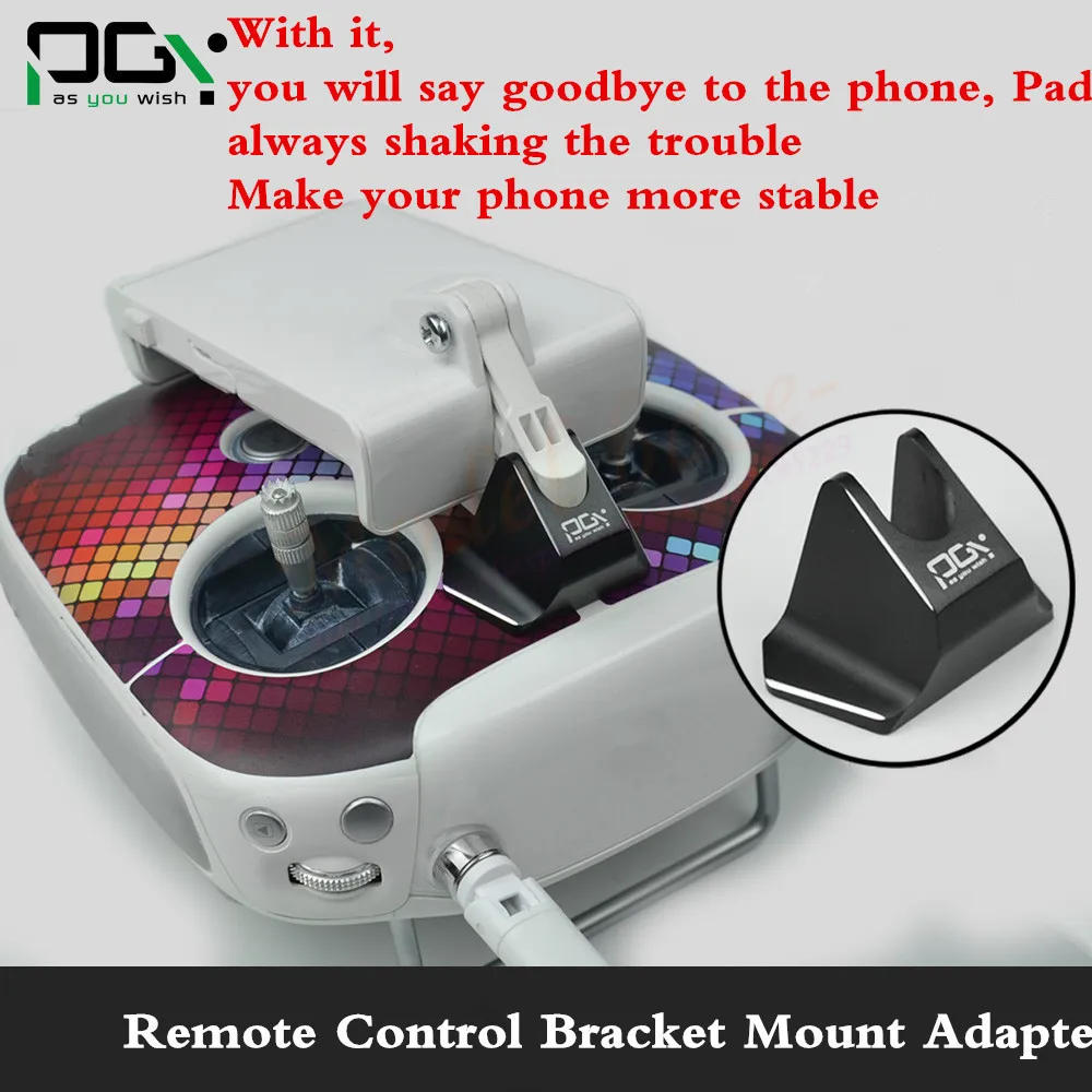 Remote Control Bracket Holder Connector Helper Mount Adapter For DJI ...