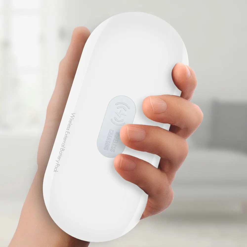 LDNIO PW501 5000 мА ч беспроводное зарядное устройство USB литий полимерный тонкий Powerbank с