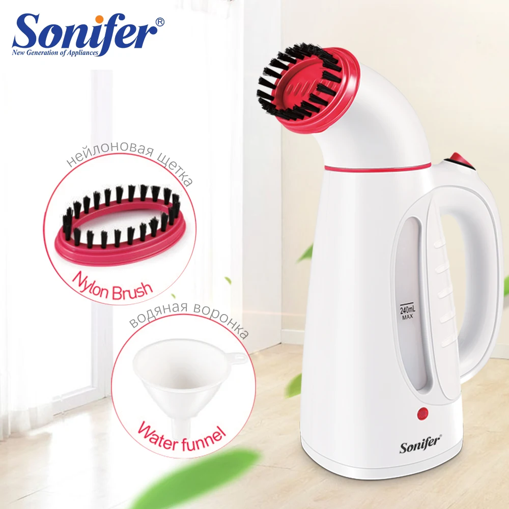 

Travel Garment Steamer Iron Handheld Steamers Electric Brush for Ironing Clothes Portable Electric Iron For Clothes Sonifer