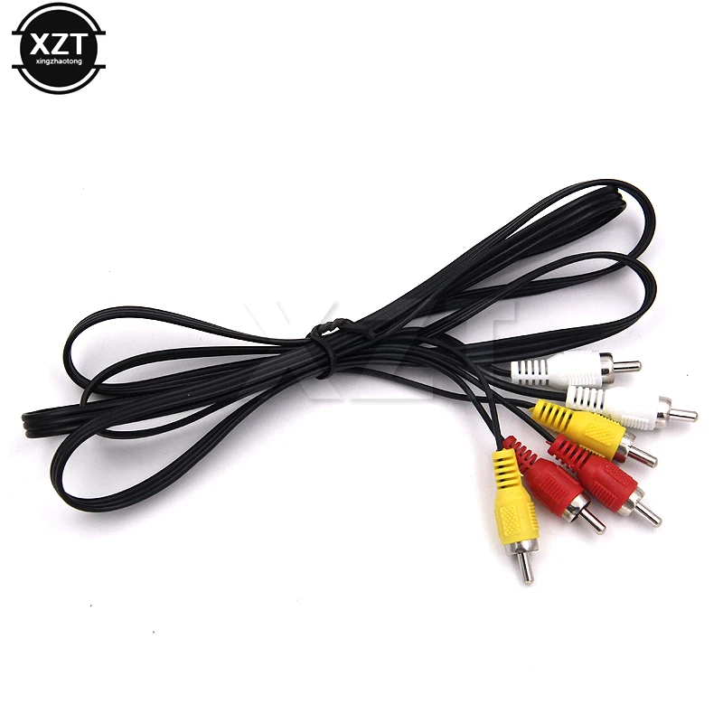 Новый 1080P HDTV HDMI тройной штекер 3 RCA Композитный Аудио Видео AV кабель адаптер 5 футов