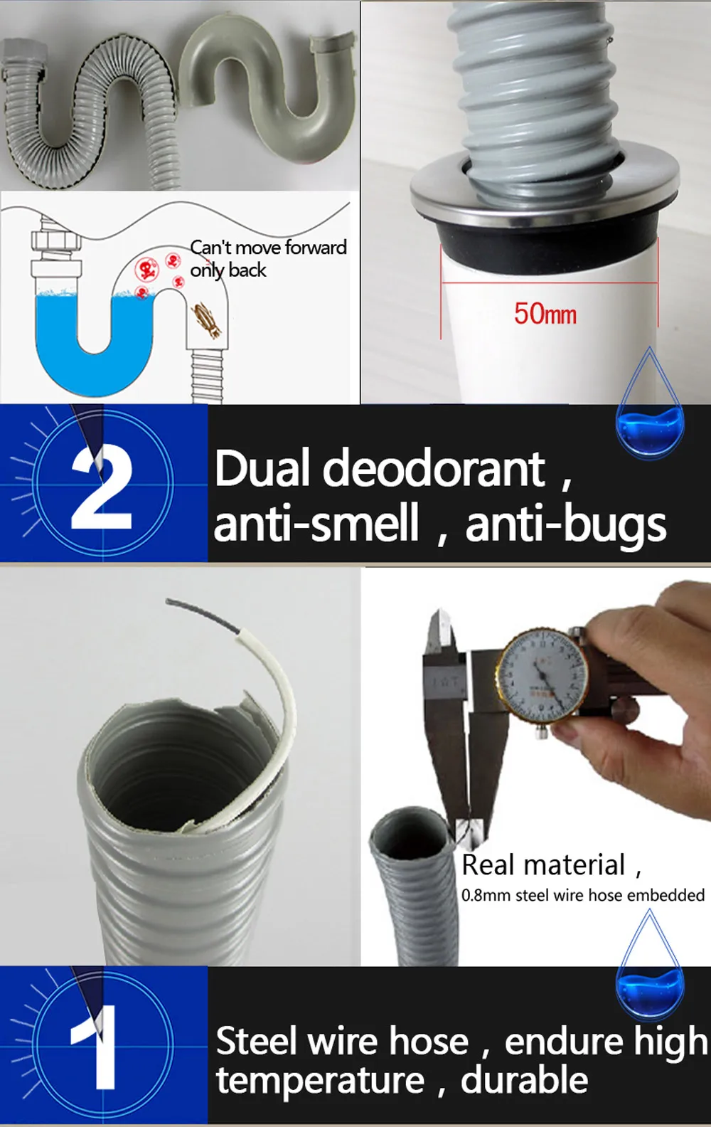 de Estouro, Bacia Set Waste, Pia Filtro,