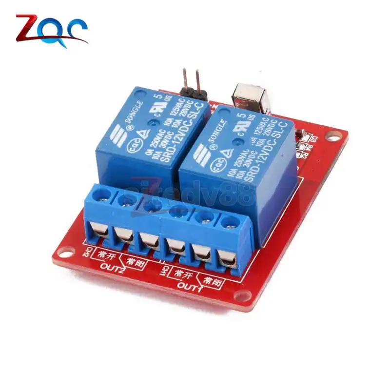 Zwei Channel 2CH 12V IR Infrared Remote Controll Switch Relais Modul AIP