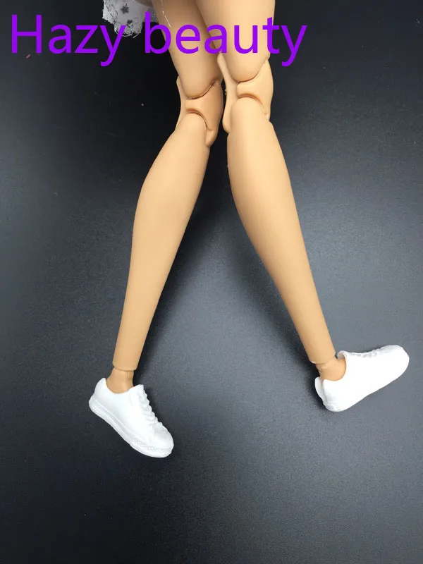 

doll flat white shoes for BB dolls BBI892