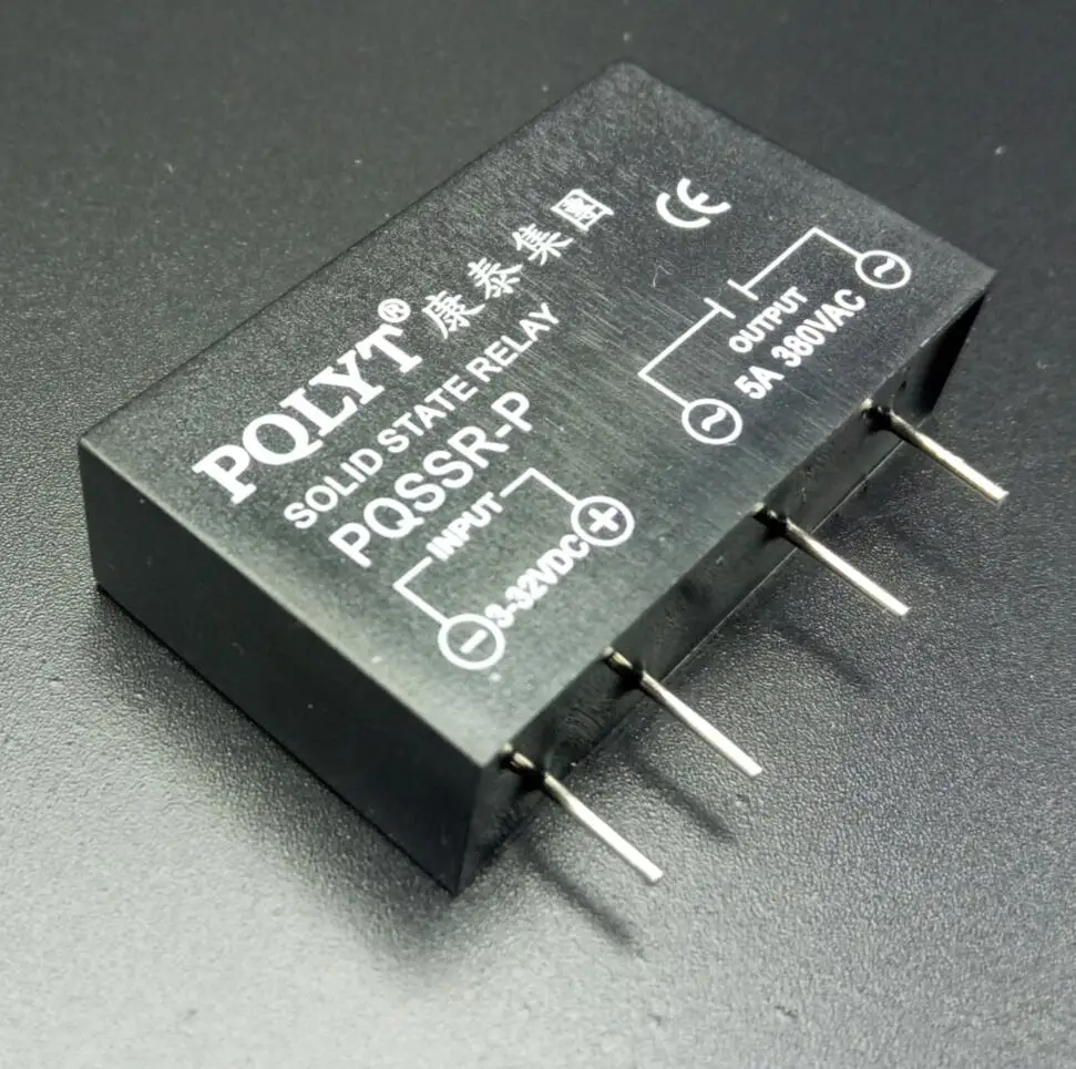 Buy PQLYT 5A 380VAC PCB Solid State Relay PQ SSR P solder SSR from Reliable pcb