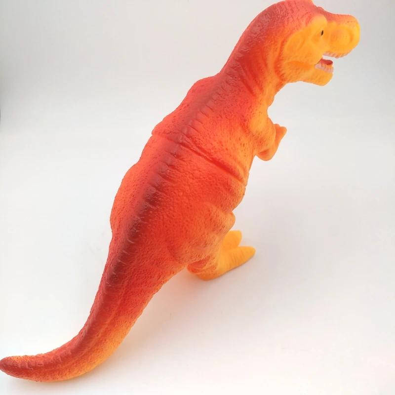 Резиновые динозавра Pet Puppy Dog Cat игрушки писк играет Жевательная звуковая игрушка