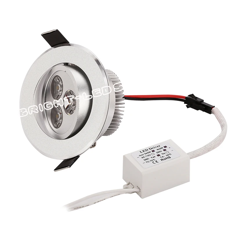 Downlights downlight ac110v 220 v para Certificado : Ce, rohs