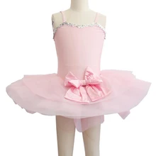 Новое поступление, балетная Тюлевая юбка для взрослых Одежда для танцев платье-трико для гимнастики для девочек, детские костюмы, Justaucorps