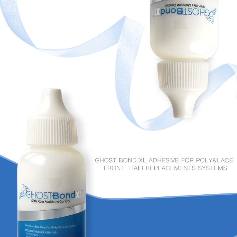 Wig Tool Hair Replacement Adhesive ghost bond 1.3oz Invisible Bonding Glue Extra Moisture Control For Lace Wig, Toupee glue