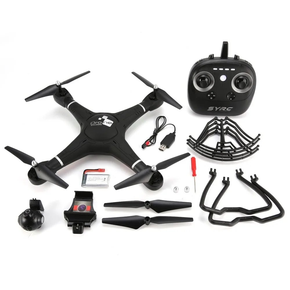

X27C-1 2.4G RC Selfie Smart Drone FPV Quadcopter Aircraft with 720P HD Camera Real -time Altitude Hold Headless Mode 3D Flip fz