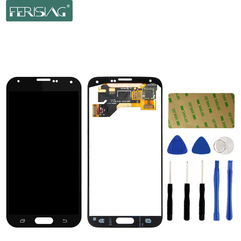 

AAAA+ AMOLED For SAMSUNG Galaxy S5 SM-G900 G900 i9600 G900R G900F LCD Display Touch Screen Digitizer Replacment Mobile Phone LCD