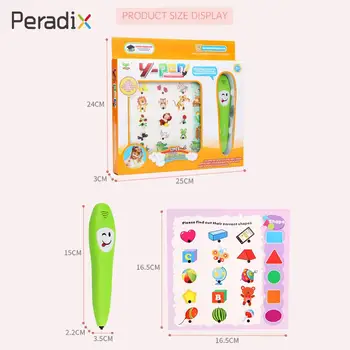 

Logic Learning Pen Electronic Reading Pen Point Reading Educational Logical Toys Smart Pen Electronic with Learning Book