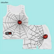 2018 summer children clothing baby boy and girl clothes suit best quality 100% cotton kids clothing set cartoon infant body suit