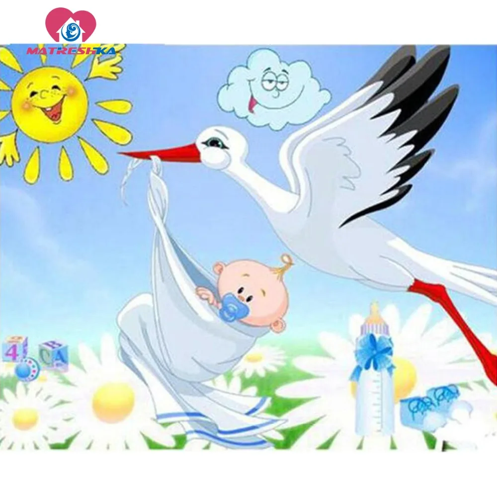 Diamond embroidery children Picture rhinestones Modular pictures 5d rhinestone art 3d diamond picture DIAMOND MOSAIC diy kit