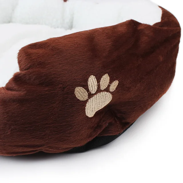 Winter Paw Print Bed 10