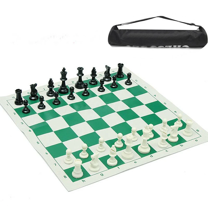 

Folding Chess Camping Game Party Tournament Board International Outdoor Portable Traveling Set Plastics Durable