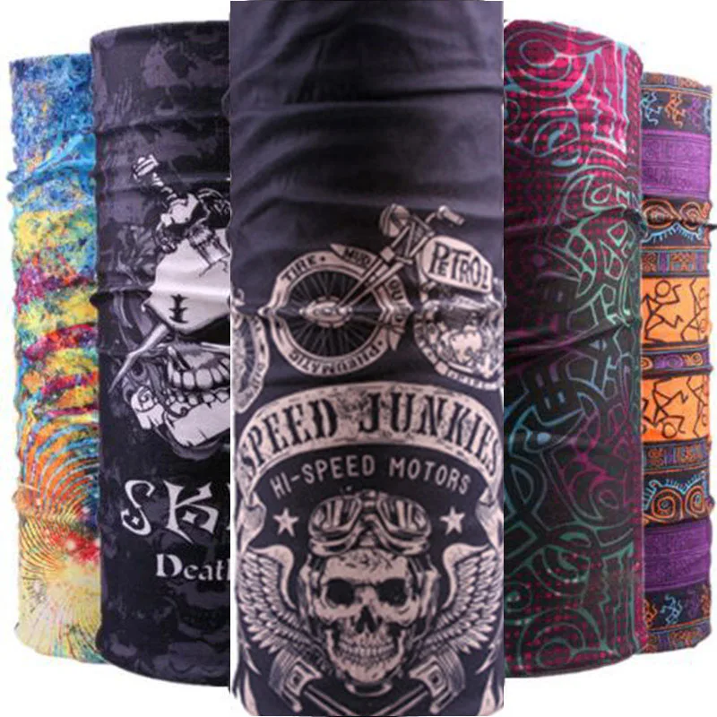 

2018 New Seamless Neck Scarf Tube Multifunctional Magic Bicycle Motorcycle Headband Sport Cycling Female Male Gaiter Kaffiyeh