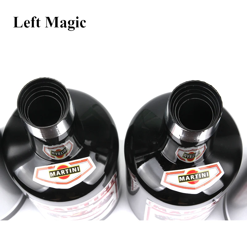 Умножение Бутылки 10 бутылки черный (налил жидкость) фокус этап магический реквизит закрыть ментализм Иллюзия Классические игрушки H903