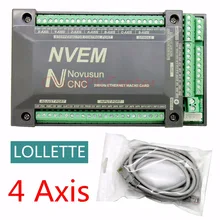 4 оси NVEM ЧПУ контрольный Лер 200 кГц Ethernet MACH3 Motion контрольная карта для шагового двигателя